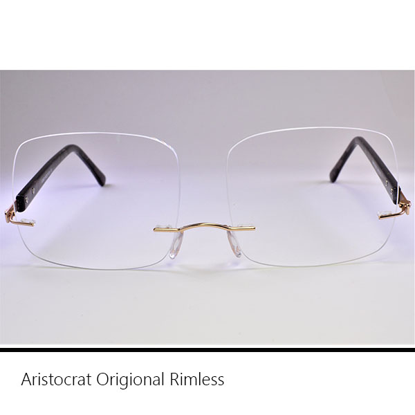 Rimless rx glasses hotsell